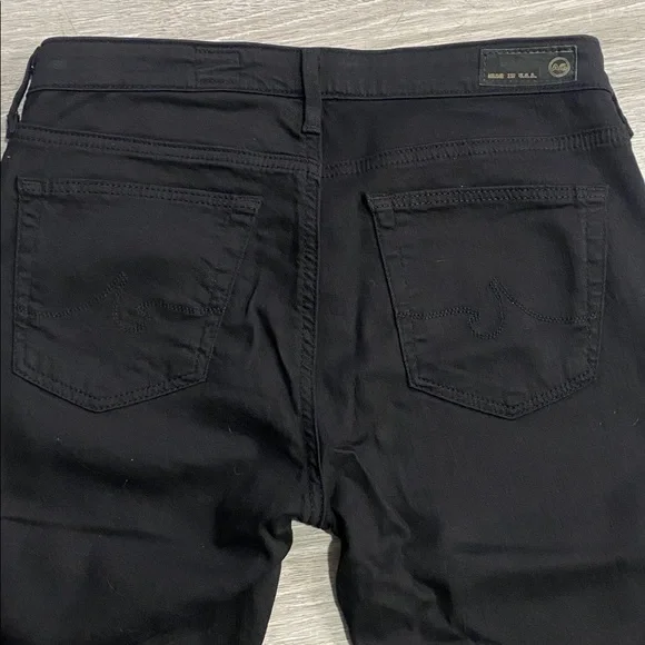 AG The Ballad Slim Boot Cut Black Jeans - Picture 7 of 9